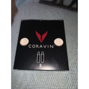Coravin Pure Capsules Pack of 2 Argon Gas Cartridges for Wine Bottle Opener 6.5g